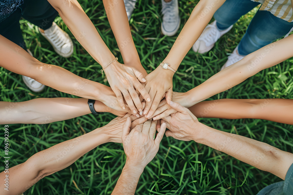 地域貢献活動の様子 - 河川敷の清掃